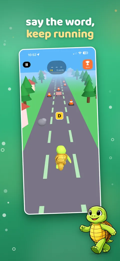 Stug on the App Store: Say the word, keep running