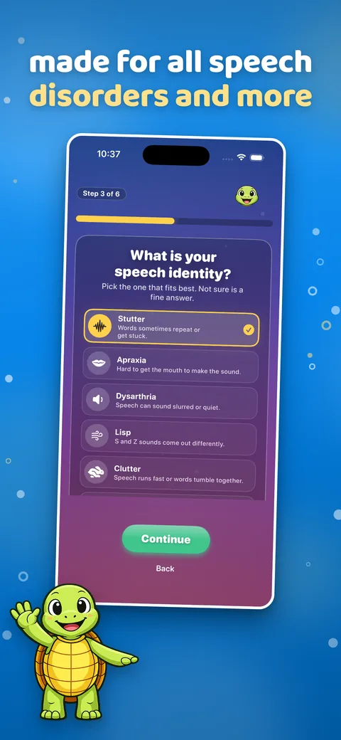 Stug on the App Store: Made for all speech disorders and more
